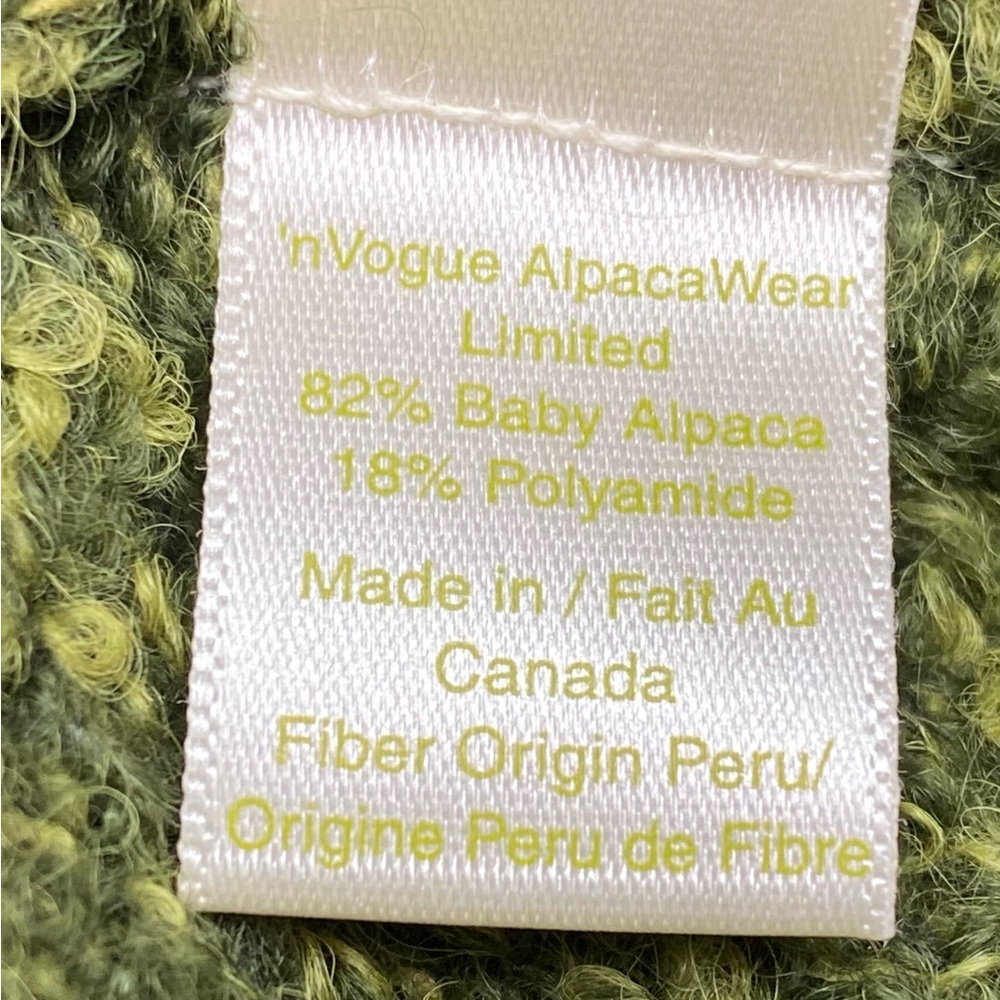 InVogue GRN Baby Alpaca Beanie Winter Sale - Picture 3 of 4